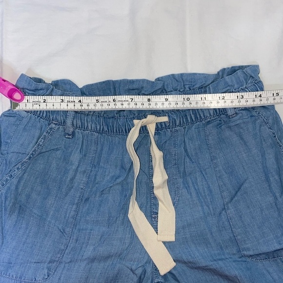 Women’s HARLOW 100% tencel elastic waist paperbag Joggers size small - Picture 5 of 11